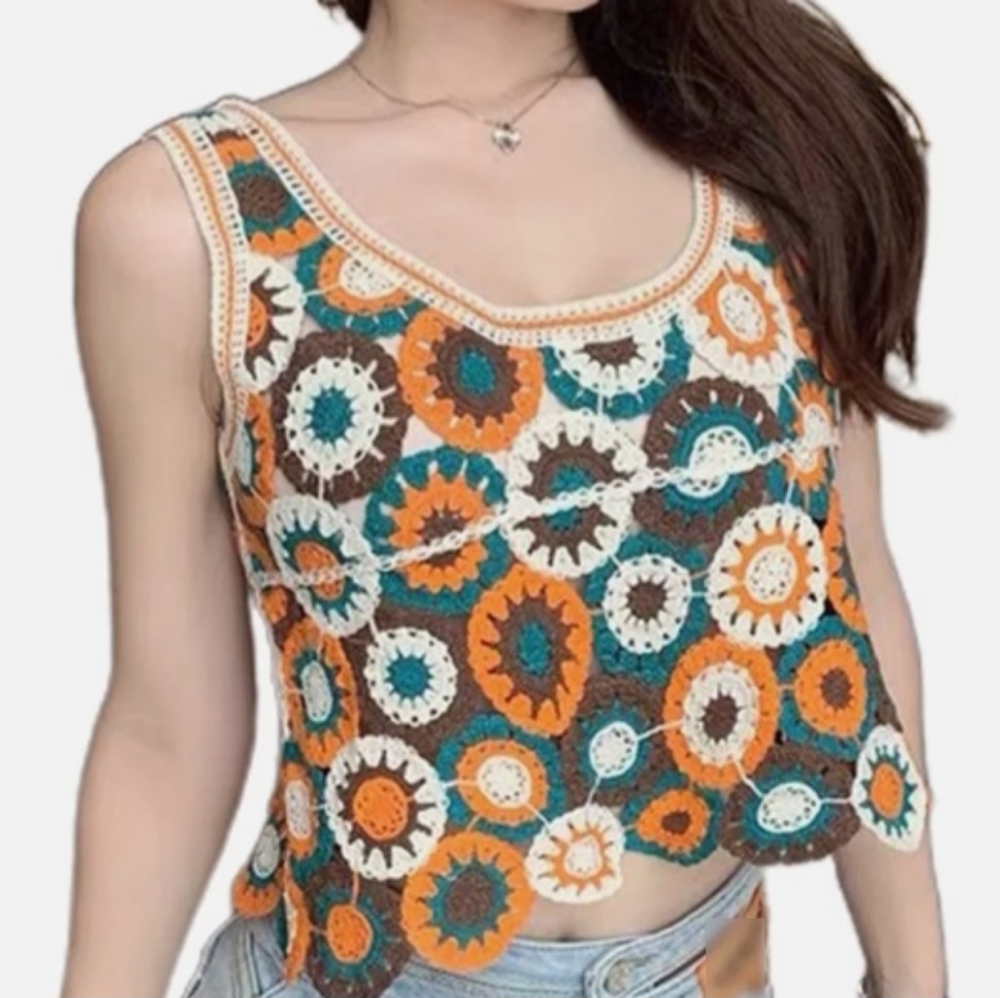Julia top knitting